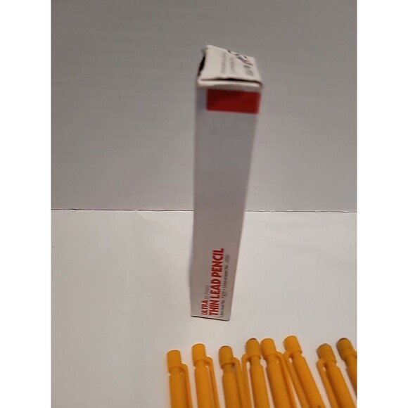 Scripto Refillable Pencil #2 Mechanical Pencils 0.7mm 8 Pencils  4 Erraser Box - Picture 11 of 16